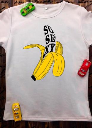 Футболка з принтом - sosexy!