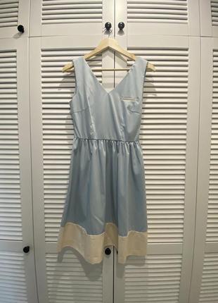 Сукня блакитного кольору1 фото