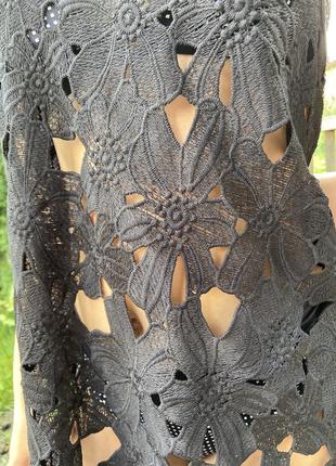 Пляжна сукня з мережива5 фото