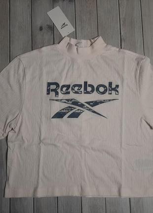 Оригинальная женская футболка reebok ft62679 фото