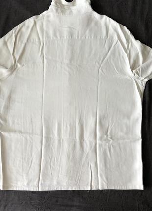 Рубашка . натуральный шелк  100%. xl(65)8 фото