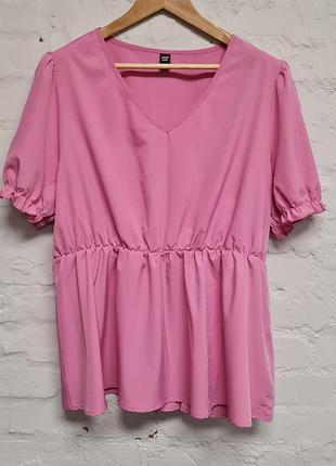 🇺🇦стильна блуза рожевого кольору
