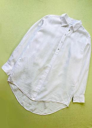 Ефектна лляна сорочка hm