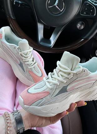 Кроссовки женские yeezy boost 700 v2 static pink