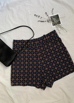 Бавовняні шорти на високій посадці розмір хс