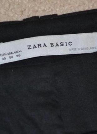 Котоновые летние брюки джинсы zara p.36s4 фото