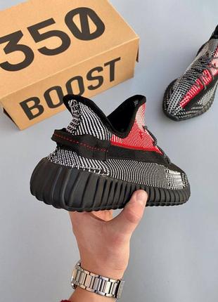 Кроссовки мужские adidas yeezy boost 350 красные  / кросівки чоловічі адидас адідас изи буст кроссы10 фото