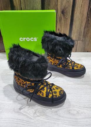 Распродажа! демисезон еврозима сапоги crocs lodgepoint boot демисезонные эврозима женские сапоги1 фото