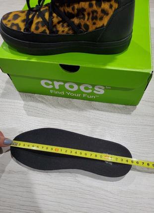 Распродажа! демисезон еврозима сапоги crocs lodgepoint boot демисезонные эврозима женские сапоги6 фото