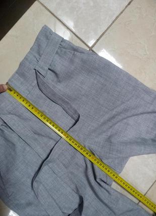Меланжевые легкие брюки с карманами 40 р. h&m6 фото