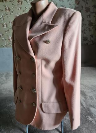 🍀🍀🍀 винтаж женский  шерстяной  жакет пиджак gianni versace versus vintage2 фото