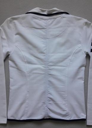 Фирменный хлопковый пиджак с логотипом ralph lauren оригинал4 фото