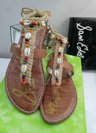 Босоножки вьеднамки женские sam edelman2 фото