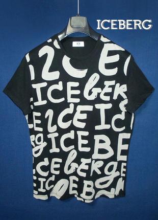 Iceberg футболка мужская брендовая оригинал bikkembergs dsquared2
