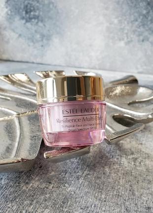 Дневной лифтинговый крем для кожи лица и шеи estee lauder resilience multi-effect face creme spf 15 💫15ml1 фото