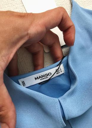 Ніжнe, плаття mango m-l, голубого кольору2 фото