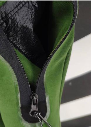 Шорти чоловічі базові nike tech fleece зелені туреччина / шорти чоловічі базові найк зелені турречина5 фото