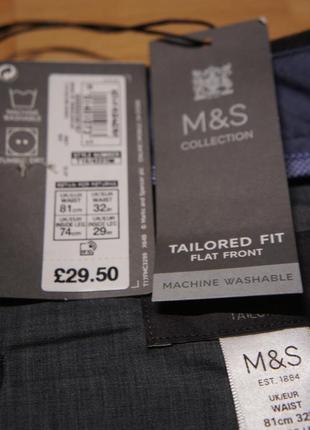 Брюки костюмні штани marks & spencer7 фото