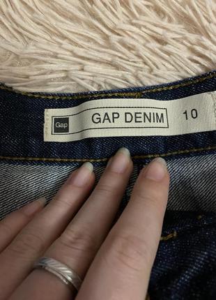 Gap юбка джинсовая винтажная3 фото