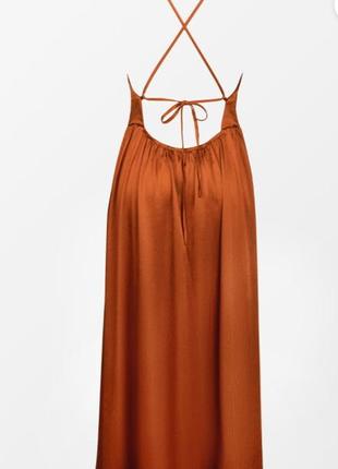 Красиве легке плаття міді з красивою відкритою спинкою cupshe, розмір m/l2 фото