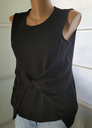 Zara блузка блуза черная