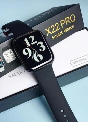 Смарт-часы smart watch x22 pro, черные