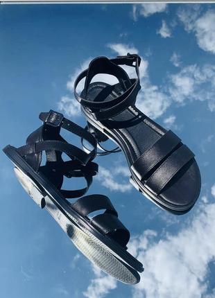 Босоніжки натур шкіра /шкіряні чорні 36-44р всі кольори