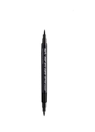 Стійка підводка для очей avon mark whip into shape tattoo eyeliner 2in1