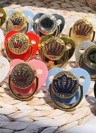 Соска , пустышка со стразами 3