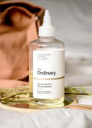 The ordinary - glycolic acid 7% toning solution - тонік з 7% гліколевою кислотою - 240 ml2 фото