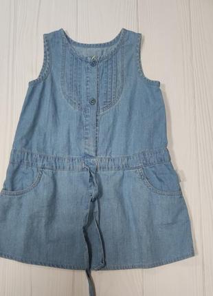 Сукня дитяча,плаття джинсові, сукня бембі