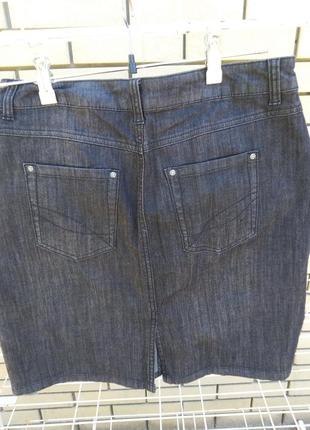 Юбка джинсовая, размер 40/42.2 фото