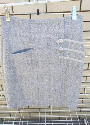 Спідниця тепла,міді, розмір 10/12.