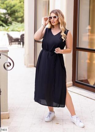 Женское летнее платье штапель