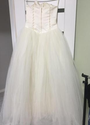 Шикарное свадебное платье 40-44 р8 фото