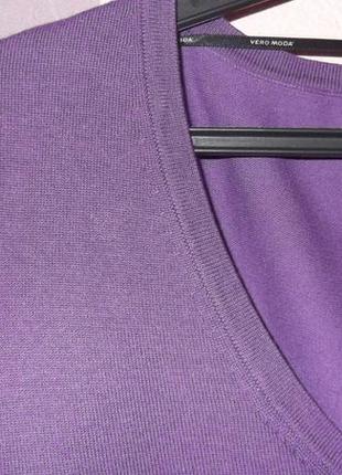 Джемпер ярко фиолетового цвета3 фото