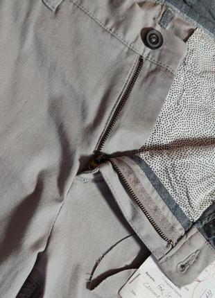 Чоловічі однотонні брюки piazza italia, розмір m(46), сірий5 фото