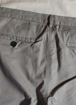 Чоловічі однотонні брюки piazza italia, розмір m(46), сірий10 фото