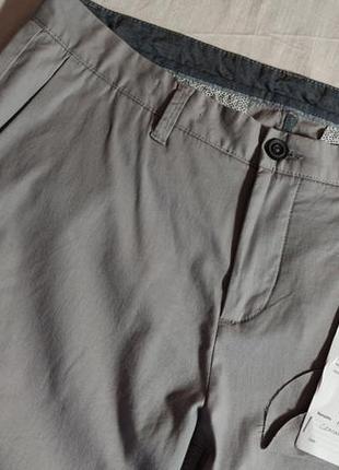 Чоловічі однотонні брюки piazza italia, розмір m(46), сірий4 фото