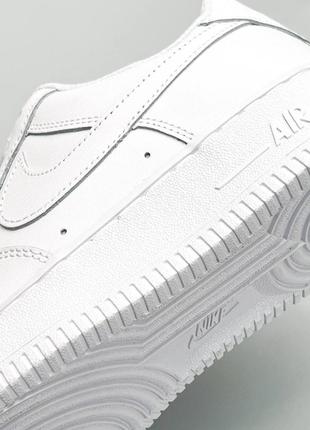 Женские кроссовки nike air force 1 w white #найк8 фото