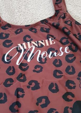 Жіночий стильний суцільний купальник minnie mouse3 фото