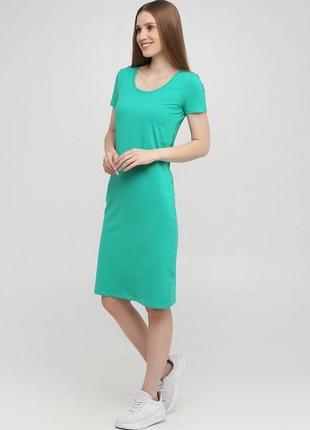 Сукня-футболка зелене c&a