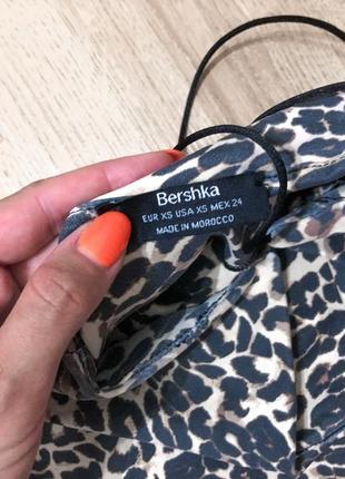 Топ леопардовый bershka8 фото