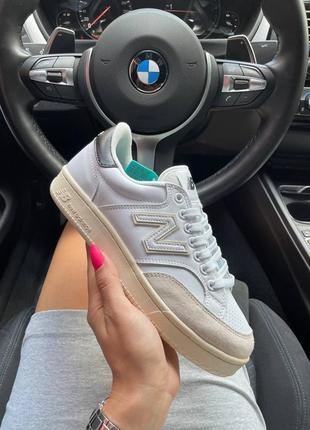 New balance pro court white  женские кроссовки нью беленс