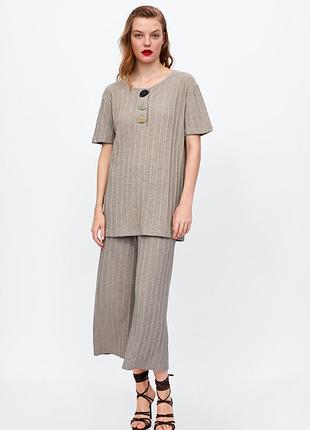 Костюм кофта та кюлоти від zara,p. s