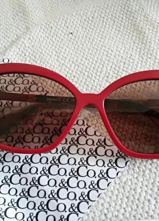 Женские солнцезащитные очки max&co 339/s c9a70 57-15-140 италия оригинал8 фото