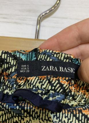 Легкі літні штани штани зара zara шовковисті легкі літні штани яскраві тонкі легенькі4 фото