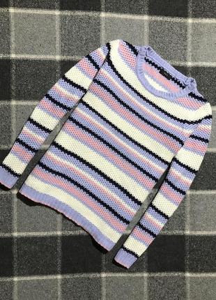 Женская полосатая кофта (свитер) m&co ( эм энд ко хс-срр идеал оригинал разноцветная)