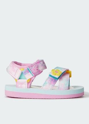 Сандалі для дівчинки matalan великобританія сандалии "peppa pig"