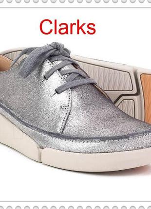 Р.35.5,36,41,41.5,42    clarks кожаные кроссовки -кеды  оригинал7 фото